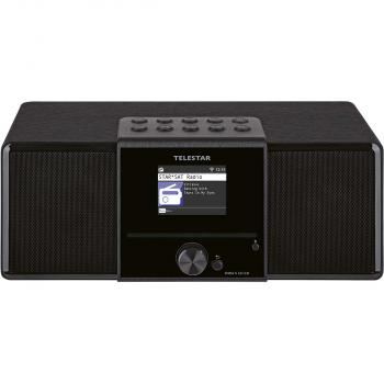 DIRA S32i CD EWF Multifunktionales Stereo-Radio mit CD-Player DAB+ / FM / Internet / Bluetooth Schwarz