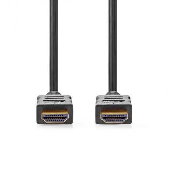 High Speed ??HDMI ? Kabel mit Ethernet | HDMI? Stecker | HDMI? Stecker | 4K@60Hz | ARC | 18 Gbps | 10.0 m | Rund | PVC | Schwarz | Box