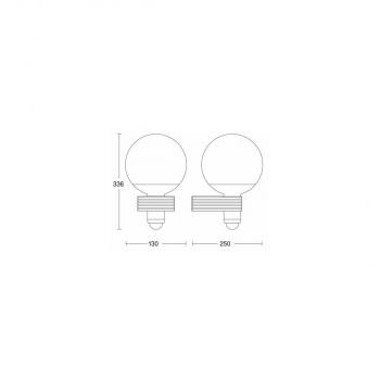 Steinel L 400 S Sensor-Außenleuchte, 60W, E27, IP44, schwarz (611019)