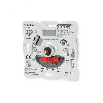 Berker 2873 Drehdimmer NV mit Softrastung, Hauselektronik