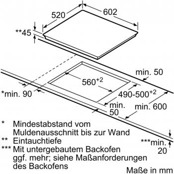 Siemens ET675FNP1E iQ300 Autarkes Glaskeramik Kochfeld, 60 cm breit, touchSlider, reStart, schwarz