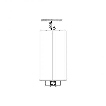 STIEBEL ELTRON SHZ 100 LCD Wandspeicher, EEK: C, 6kW, ECO-Funktionen, weiß (231254)