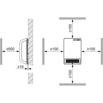 STIEBEL ELTRON CK 20 Premium Schnellheizer, 2.00kW/230V, alpinweiß (237835)