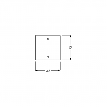 Busch-Jaeger 6430-885-102 Bedienelement, future linear, schwarz matt (2CKA006430A0386)