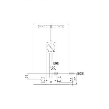 STIEBEL ELTRON DHF 15 C Durchlauferhitzer hydraulisch, EEK: B, 15kW, Über-/Untertischmontage (074302)