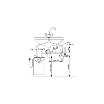 STIEBEL ELTRON SHU 5 SL Kleinspeicher, 5 Liter, EEK: A, 2kW (222152)