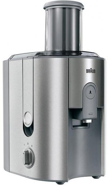 ARDEBO.de Braun J 700 Multiquick 7 Jucier, Entsafter, 1000 W, Anti-Trop-System, Spülmaschinengeeignet, edelstahl