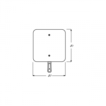 Busch-Jaeger 2610/6 UJ-214 Zugschalter, Reflex Si, Aus- und Wechselschaltung, alpinweiß (2CKA001315A0027)