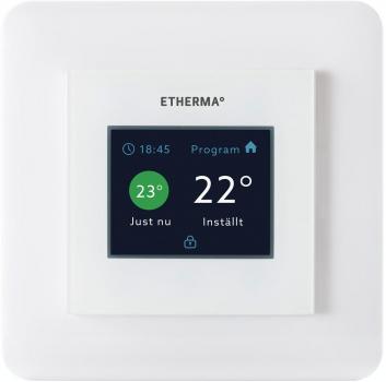 ARDEBO.de Etherma eTOUCH-eco Thermostat mit Touchpad & Programm, 5-35°C, 16A (40511)