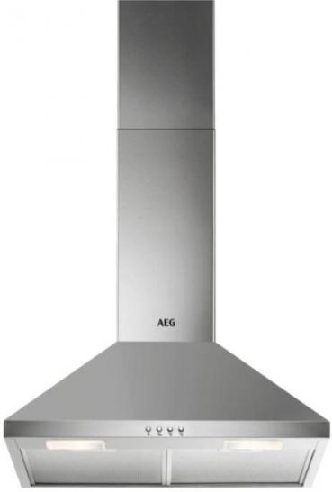 ARDEBO.de AEG DKB2630M Wand-Dunsthaube, 60 cm breit, 3 Leistungsstufen, Edelstahl, D