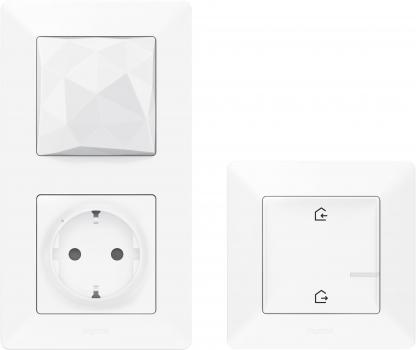 ARDEBO.de Legrand 752196 Valena Life with Netatmo Starterpaket Gateway + Master-Switch, ultraweiß