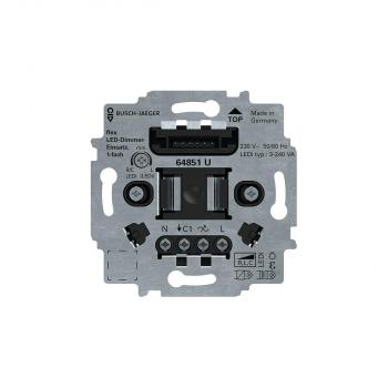 ARDEBO.de Busch-Jaeger 64851 U LED-Dimmer-Einsatz, 1-fach, Unterputz, LED, 3-240VA, free@home flex (2CKA006500A0012)