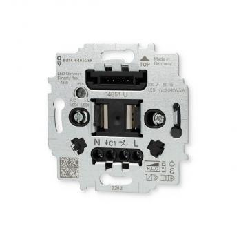 Busch-Jaeger 64851 U LED-Dimmer-Einsatz, 1-fach, Unterputz, LED, 3-240VA, free@home flex (2CKA006500A0012)