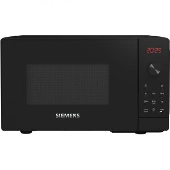 ARDEBO.de Siemens FF023LMB2 Stand Mikrowelle, 800 W, 20 L, Hydrolyse, cookControl7, LED-Beleuchtung, schwarz/edelstahl