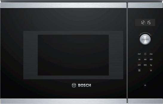 ARDEBO.de Bosch BFL524MS0 Serie 6 Einbau-Mikrowelle, 800 W, 20l, AutoPilot 7, Edelstahl