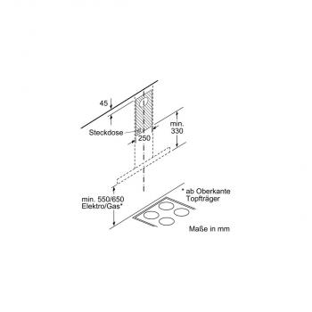 Siemens LC66BBM50 iQ300 EEK: B Wandesse, 60 cm breit, Ab-/Umluft, Edelstahl