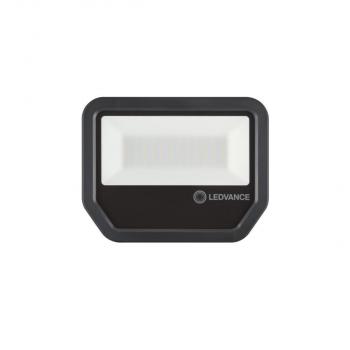 LEDVANCE Floodlight LED-Fluter, 50W, 3000K, schwarz (FLPFM50W3000KSYM100B)