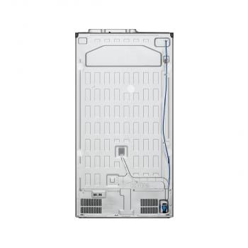 LG GSLV71MCTD Side-by-Side Kombination, 91 cm breit, 635L, NoFrost, Eis-, Crushed Ice- und Wasserspender, Interner Wassertank, DoorCooling+, schwarz matt