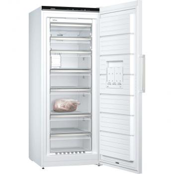 Siemens GS54NAWCV iQ500 Stand Gefrierschrank, 328 L, 70 cm breit, NoFrost, freshSense, bigBox, multiAlarm-System, weiß