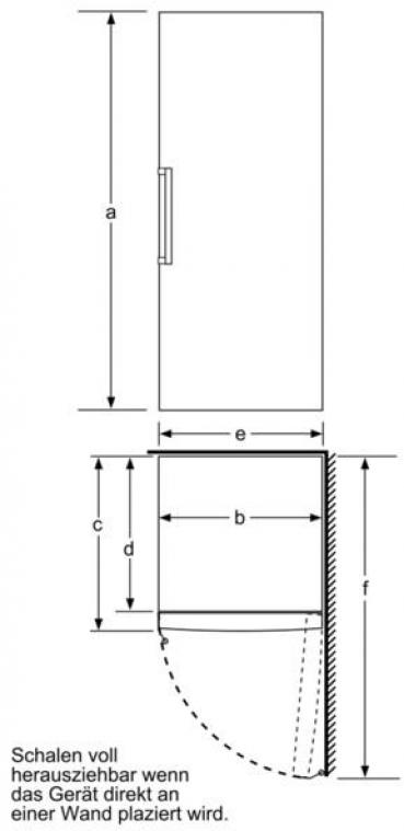 Bosch GSN54AWDV Serie 6 Stand Gefrierschrank, 70cm breit, 328l, NoFrost, MultiAirflow, IceTwister, weiß