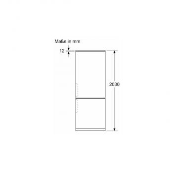 Bosch KGN39AICT Serie 6 Stand Kühl-Gefrierkombination, 60cm breit, 363L, mit Antifingerprint, VitaFresh, TouchControl, Superkühlen, Edelstahl