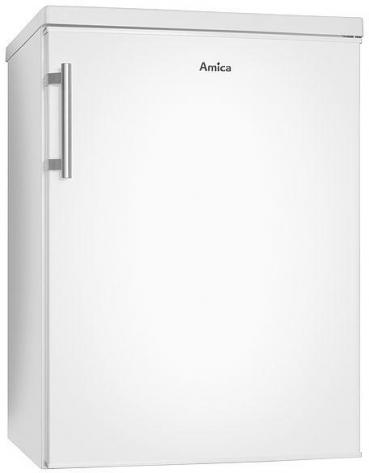 ARDEBO.de Amica VK S15917 W Standkühlschrank, 60 cm breit, 156 L, Automatische Abtauung, LED-Beleuchtung, Gemüseschublade, Platte abnehmbar, weiß