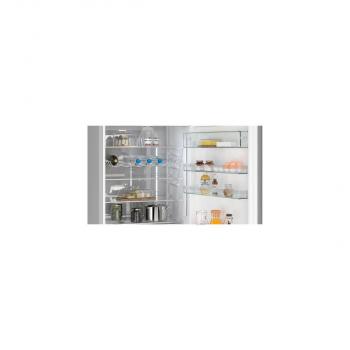 Siemens KG49NAIBT iQ500 Stand Kühl- Gefrierkombination, 70cm breit, 440L, NoFrost, freezerLight, hyperFresh, bottleCooler, antiFingerprint, Edelstahl