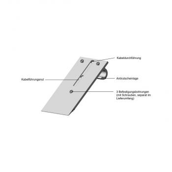 TCS ZIT3030-0010 Tischzubehör, aluminium, natur