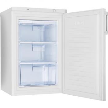 Amica GS 15198 W Gefrierschrank, 55 cm breit, 85 cm hoch, transparente Gefrierschublade, weiß