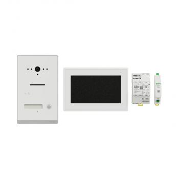 ARDEBO.de Ritto Listo TwinBus IP Video Einfamilienhaus-Set, Unterputz, Weiß (RGE2094170)