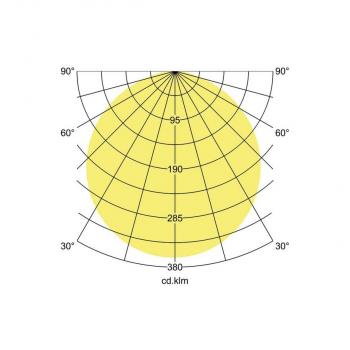 Brumberg EYE LED-Wandanbauleuchte, IP65 strukturschwarz, 1000.0 lm, 3000 K / 4000 K / 5700 K (10036183)