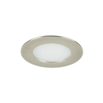 ARDEBO.de Brumberg LED-Einbaudownlight IP44, 3,4W, 200lm, 2900K, nickel (12109153)