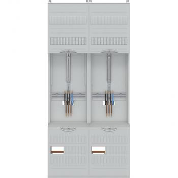 STRIEBEL & JOHN DF27B2 Zählerfeld, Baureihe ComfortLine, 2 Zählerplätze, lichtgrau (2CPX054082R9999)