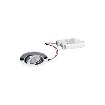 ARDEBO.de Brumberg LED-Einbaustrahlerset, 6W, 650lm, 3000K, chrom (39353023)