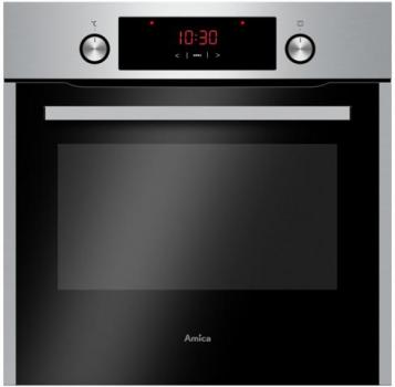 ARDEBO.de Amica EB 944 100 E EEK: A Einbaubackofen, 60 cm breit, 65 L, Aqualytic Reinigung, Heißluft, 11 Backofenfunktionen, CoolDoor3, SoftClose, edelstahl