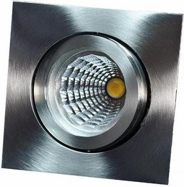 ARDEBO.de Rutec Einbaustrahler, 50W, IP20, Edelstahl (R5557-V4A)