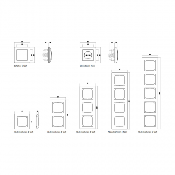 Busch-Jaeger 2068/11-914 Wandmodul Busch-iceLight, Busch-balance Si, Lichtrichtung, alpinweiß ( 2CKA001510A0019)