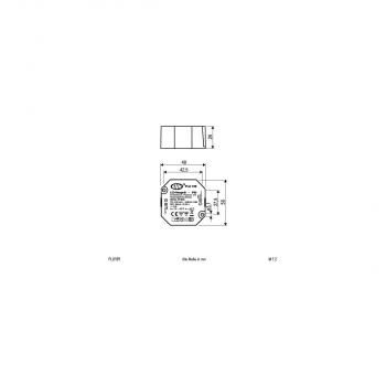 EVN Netzgerät 350mA - 5-9W - IP65 - Primär: 220-240V/AC dimmbar über Phasenan -und abschnitt - Sekundär: AMP-Buchse (PLD109)