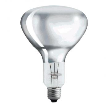 ARDEBO.de Philips InfraRed Industrial Heat Incandescent BR125 IR 250W E27 230-250V Red 1CT/10 (57521025)