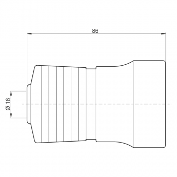 Busch-Jaeger 2364 KUW Kupplung, weiß (2CKA002595A0023)