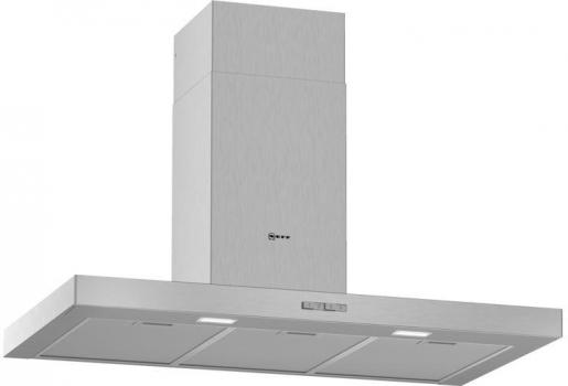 ARDEBO.de Neff D92BBC0N0 N30 EEK: D Wandhaube, 90 cm breit, Ab-/Umluft, LED, Clean Air, Edelstahl