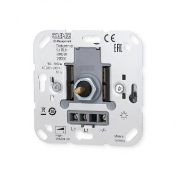 Jung 211GDE Drehdimmer mit Druck-Wechselschalter