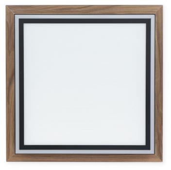 Paul Neuhaus LED-Deckenleuchte, Holzoptik, dimmbar, Fernbedienung, CCT, 44W, 5100lm (6141-79)