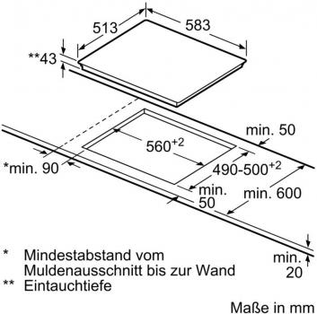 Siemens PQ521KB00B EEK: A Einbauherd-Set mit Glaskeramikkochfeld (EA645GN17 + HZ317000 + HE578BBS0), 60 cm breit, 71L, activeClean, Edelstahl