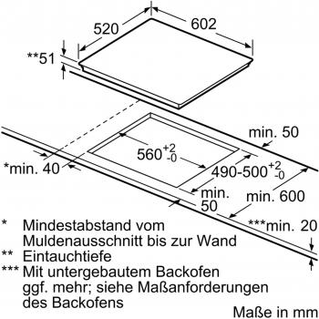 Siemens EH675LFC1E iQ300 Autarkes Induktionskochfeld, Glaskeramik, 60 cm breit, bratSensor Plus, reStart, schwarz