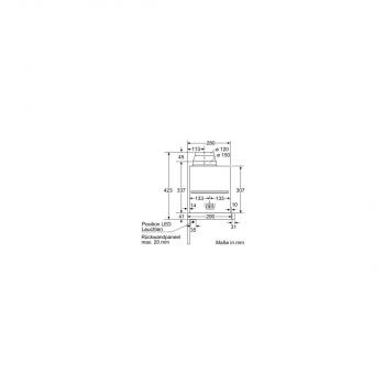 Siemens LI69SA684 EEK: A Flachschirmhaube, 60cm breit, Ab-/Umluft, softLight, Boost-Funktion, Edelstahl