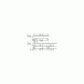 Trilux Rechteckige LED-Deckenanbauleuchte Opendo D2 PW19 47-840 ETDD 01, weiß (7763651)