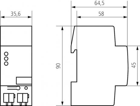 Theben S KNX Linienkoppler, 24 V DC (9070880)