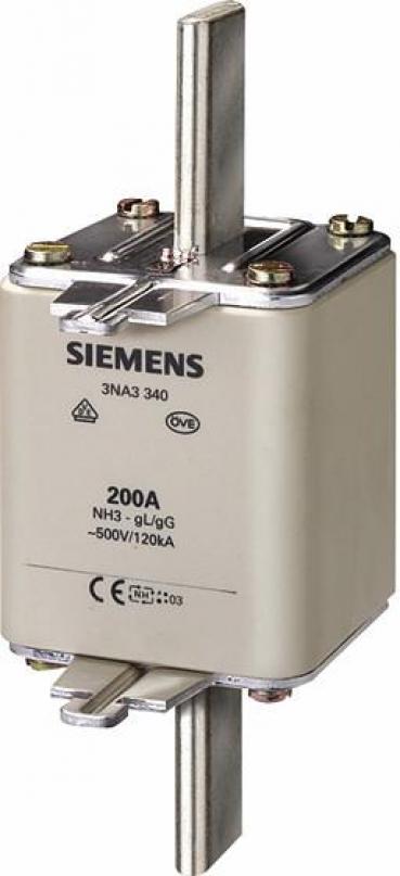 ARDEBO.de Siemens 3NA3365 NH-Sicherungseinsätze GL/GG 500A, 3 Stck.