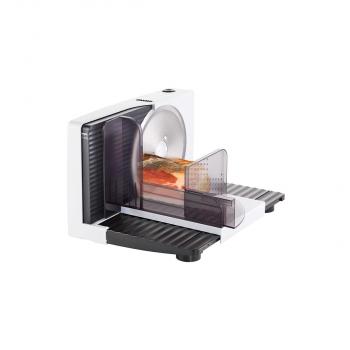 ARDEBO.de Unold 78860 Curve White Allesschneider, 100W, Sicherheitsschalter, Antirutschfüße, weiß/schwarz